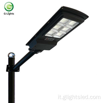 Outdor IP65 100w 150w tutto in un lampione solare a led